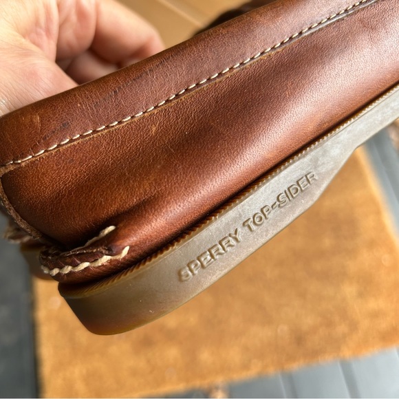 Sperry Brown Leather Loafers - Picture 9 of 9